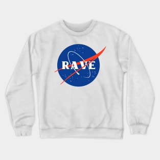 Rave NASA Logo Crewneck Sweatshirt